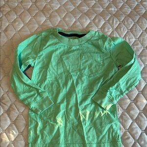 Kids Aqua Long Sleeve Shirt